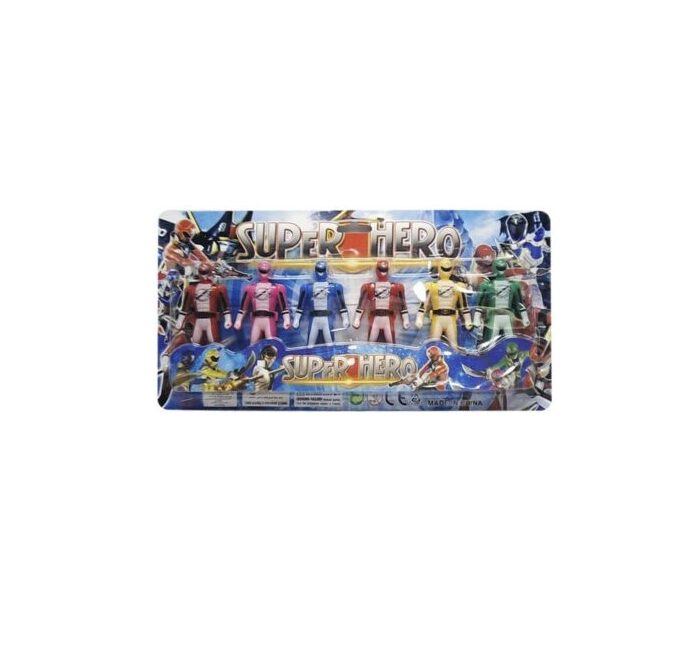 6 super ήρωες σε καρτέλα