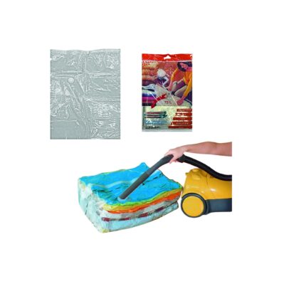 Σακούλα πλαστική ρούχων κενού αέρος 90x1.20 εκ.