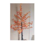 Διακοσμητικό φωτιζόμενο δέντρο 160 εκ. πορτοκαλι φυλλα