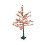 Διακοσμητικό φωτιζόμενο δέντρο 160 εκ. πορτοκαλι φυλλα