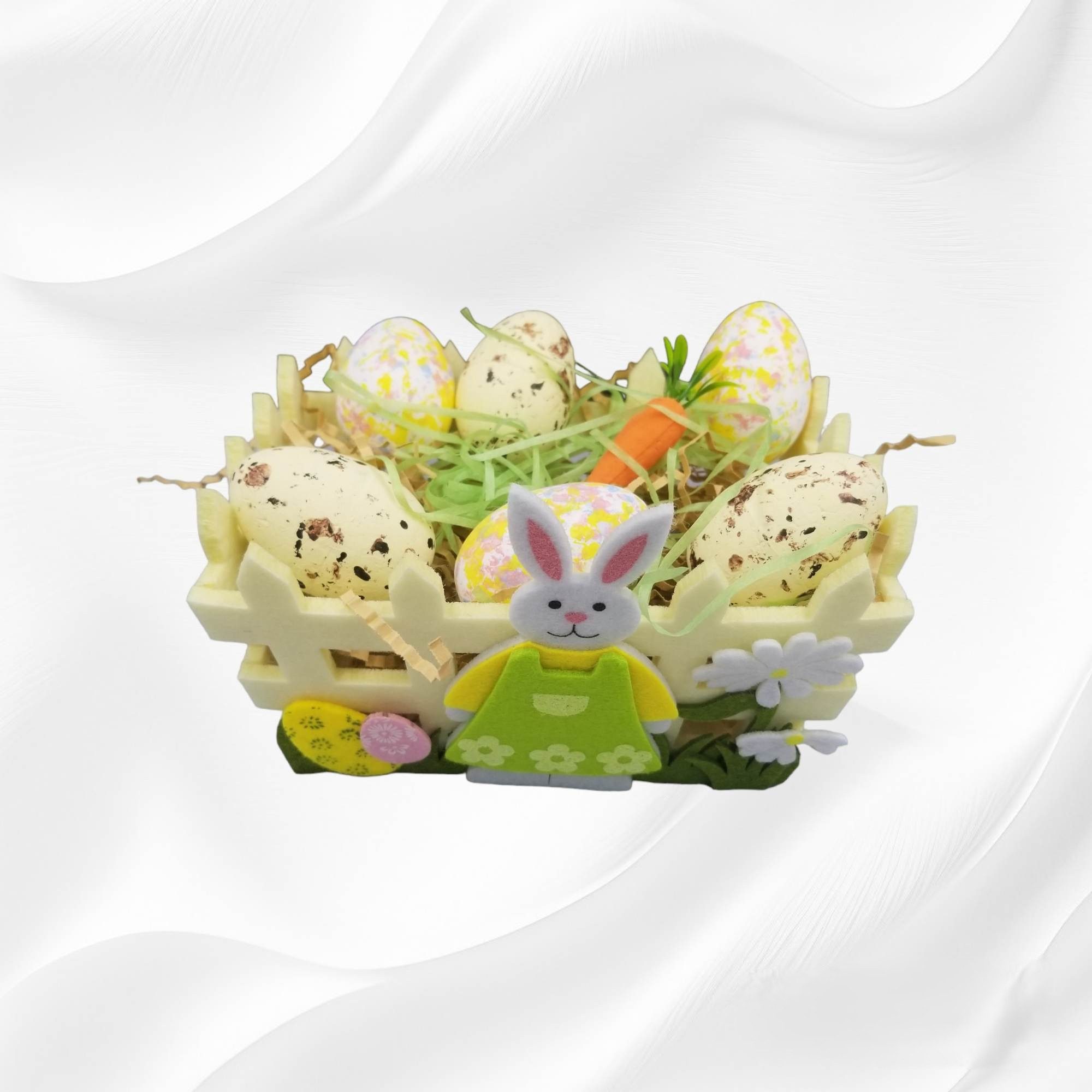 12071 καλαθι με πιτσιλωτα αυγα