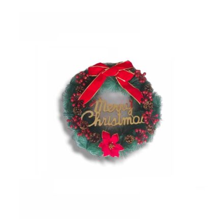 Χριστουγεννιάτικο στεφάνι 50εκ.