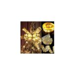 Χριστουγεννιάτικη κορδέλα φωτιζόμενη 10 μέτρα θερμού φωτισμού