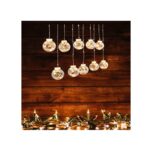 Χριστουγεννιάτκες φωτεινές μπάλες LED – Κουρτίνα