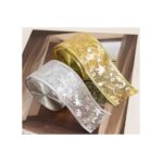 Χριστουγεννιάτικη χρυσή κορδέλα μπαταρίας 5 μέτρα θερμό φως