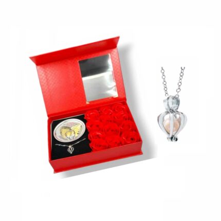 σετ δωρου με κολιε κ μαργαριταρι